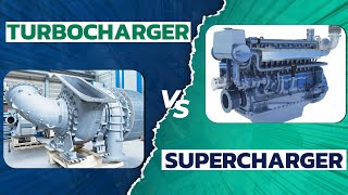 Difference Between Supercharger And Turbocharger  Turbochargers Vs Superchargers  Which Is Better [upl. by Xylia]