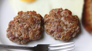 Breakfast Sausage Patties  Homemade Pork Breakfast Sausage Recipe [upl. by Kayla]