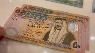 Jordanian dinar coins and banknotes [upl. by Illona]