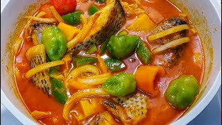 Sauce au Poisson Frais  Lanmoumou Dessi  Fresh fish Soup [upl. by Aileen673]