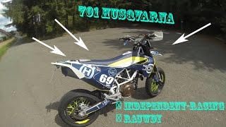 Husqvarna 701  Independent Racing Dekor  Motovlog 3 [upl. by Inverson282]