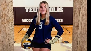 FRESHMAN SEASON HIGHLIGHT REEL Teutopolis Lady 👞 Alicen Niemerg Freshman Season 🏐 Highlight Reel [upl. by Evin]