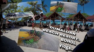 DUMALUAN BEACH RESORTBOHOL Vlogs swimming 2024 full video [upl. by Ysor]