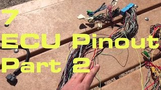 7 ECU Pinout 22  Wiring Harness Series [upl. by Saraiya]