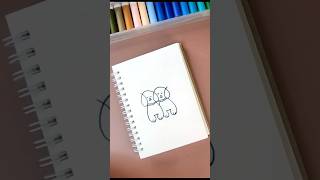 🐶 How to draw Dog  ❤️❤️ Dog Easy Drawing and Sketch Idea dog drawing sketching [upl. by Verge]