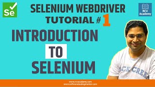 Selenium WebDriver Tutorial 1  Introduction to Selenium [upl. by Jodie]