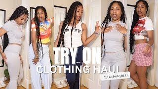 TRY ON CLOTHING HAUL [upl. by Jenness945]