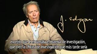 J Edgar  Entrevista Clint Eastwood con subtítulos en castellano [upl. by Anadal]