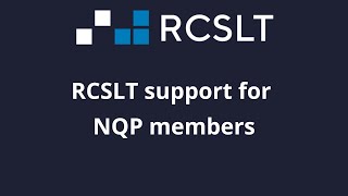 Newly qualified practitioner NQP membership at the RCSLT [upl. by Irrak]