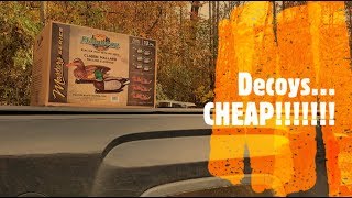 Budget Duck Hunting  Decoys for CHEAP [upl. by Fadil]