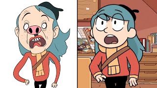 Hilda Netflix Season 3 Drawing Meme  Hilda netflix [upl. by Ahtabat]