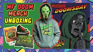 Unboxing My MF DOOM Merch  Unboxing MF DOOM Collectible Mask [upl. by Khai390]