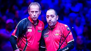 Strickland amp Dominguez vs Alcaide amp Sanchez Ruiz  Match Two  2022 Mosconi Cup [upl. by Ahsini879]