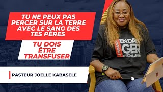 Tu la vaincu à cause du sang de Jésus  Pasteur Joëlle Kabasele [upl. by Nuahsed728]