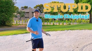 CHIP BETTER by keeping it SIMPLE Get better at chipping [upl. by Kennan]