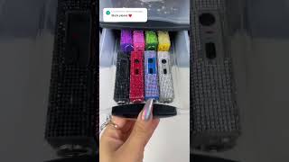 Famer thank your 999 tip😘🥰 All black coming asmr keychain usa fyp gift halloween pack [upl. by Ridgley606]