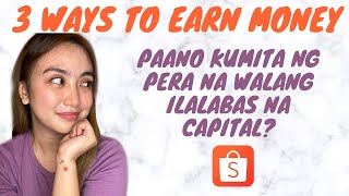 HOW TO EARN MONEY EASILY Shopee Philippines Hacks [upl. by Abbot]