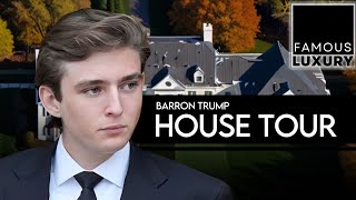 Barron Trump  House Tour  INSIDE His Luxury Lifestyle at MarALago and Mansions [upl. by Chapnick]