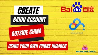 how to create an account in baidu 2024  Baidu Cloud [upl. by Becca]