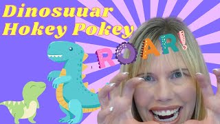 Dinosaur Hokey Pokey Kids amp Children Song amp Music  Cullens Abcs [upl. by Llerahs]