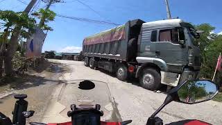 EASY WAY FROM BONGABON TO BATO FERRY RIVER LAUR NUEVA ECIJA [upl. by Ihcalam]