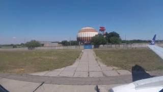 Smooth Landing in Odessa Airport with LOT Polish Airlines [upl. by Alicirp]