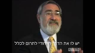 Rabbi Sacks  Particularism or universality [upl. by Aeneus119]