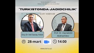 Turkistonda jadidchilik Ilmiy vebinar [upl. by Nottirb]