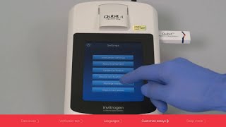 Invitrogen Qubit 4 Fluorometer Additional Features [upl. by Ylenats276]