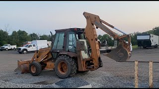 Case 590 Turbo Backhoe Broken Rear Differential FIX Ever see one this bad [upl. by Notsruht507]