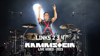 Rammstein  Links 2 3 4 Live Video  2023 Stadium Tour [upl. by Talanta725]