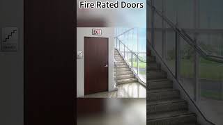 What Makes FASEC Fire Rated Door a Fire Proof Doorshorts [upl. by Findlay]