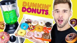 ALLE DUNKIN DONUTS MIXEN EN ETEN  Alles of Mix [upl. by Ayad]