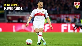 Konstantinos Mavropanos • Great Defensive Skills  Stuttgart [upl. by Fredenburg]