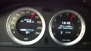 AMAZING ACCELERATION Volvo S60 T6 Heico sportiv 0200kmh [upl. by Gnat]