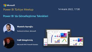 Power BI da Görselleştirme Teknikleri  PowerBI Türkiye buluşması [upl. by Fechter]