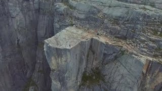 Preikestolen Norway  Skandinavian Tour  DJI Spark Drone video [upl. by Briant]