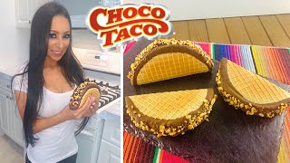 Choco Taco DIY Recipe  How to make Choco Tacos Homemade [upl. by Nylodam]