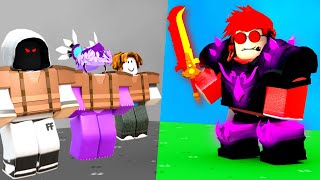 25 POOR vs 5 RICH Players In Roblox Bedwars [upl. by Lihka]