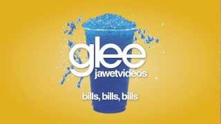 Glee Cast  Bills Bills Bills karaoke version [upl. by Flight884]