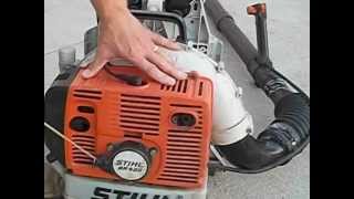 Stihl BR420C professional backpack lawn amp leaf blower [upl. by Rip660]