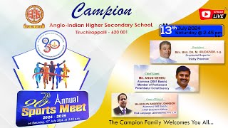 Campion School  90th Annual Sports Meet 202425  13th July 2024 at 245 pm [upl. by Iek177]