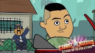 Volkswagon Beetle Animated  Gabriel Iglesias Presents StandUp Revolution [upl. by Noerb]