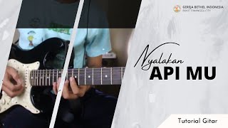 Training Nyalakan Apimu Gitar Tutorial [upl. by Ardenia]