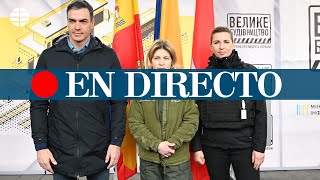 DIRECTO KIEV  Comparecencia conjunta de Pedro Sánchez y Volodimir Zelenski [upl. by Leasim]