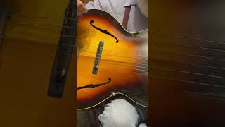 1938 Gibson L50 flamed Maple back and sides [upl. by Anirpas997]