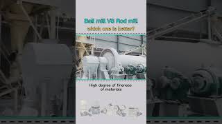 What is the difference between rod mill and ball mill [upl. by Ube715]