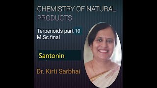 Terpenoids Part 10 [upl. by Glassco]