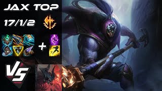 TOP Jax vs Aatrox  NA Challenger Patch 1417 [upl. by Dlaner]