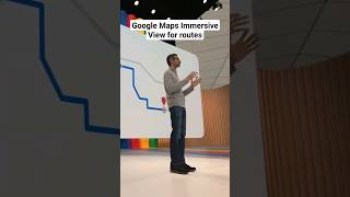 From Street View ➡️ New Immersive View for routes in Google Maps GoogleIO shorts [upl. by Buderus]